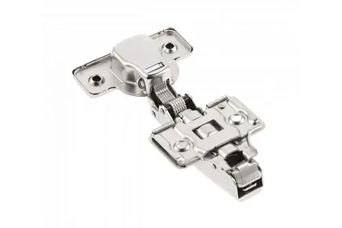 Петля GTV SILENTO PRO с доводчиком накладная c эксцентриковой регулировкой без еврошурупа с 3D регулировкой CLIPON