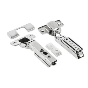 Петля GTV SOLID PRO накладная с регулировкой 3D без еврошурупа с комплектом заглушек