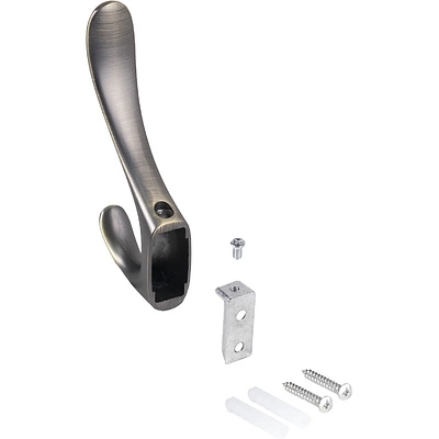 «Крючок для одежды ROMA двухрожковый античная латунь — купить в Минске по выгодной цене».