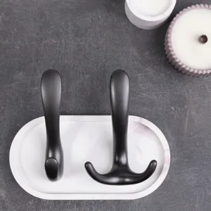 Крючок для одежды ROMA трехрожковый графит