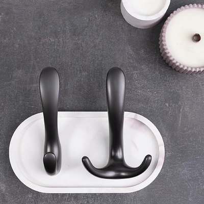 Крючок для одежды ROMA трехрожковый античная латунь