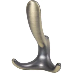 Крючок для одежды ROMA трехрожковый античная латунь