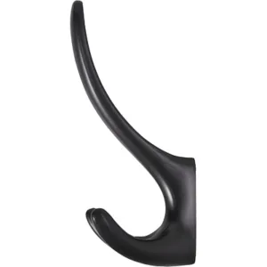 Крючок для одежды ROMA трехрожковый черный