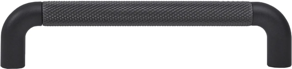 Мебельная ручка FLUID-128 черный матовый