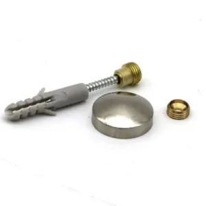 Крепление зеркал и стекла на отверстие 20 мм КЗС1328-20 матовый хром