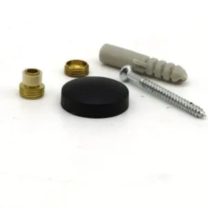 Шайба крепление стекла и зеркала на отверстие 20 мм КЗС1328-20 черный