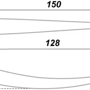 Мебельная ручка RS007SC.4/128