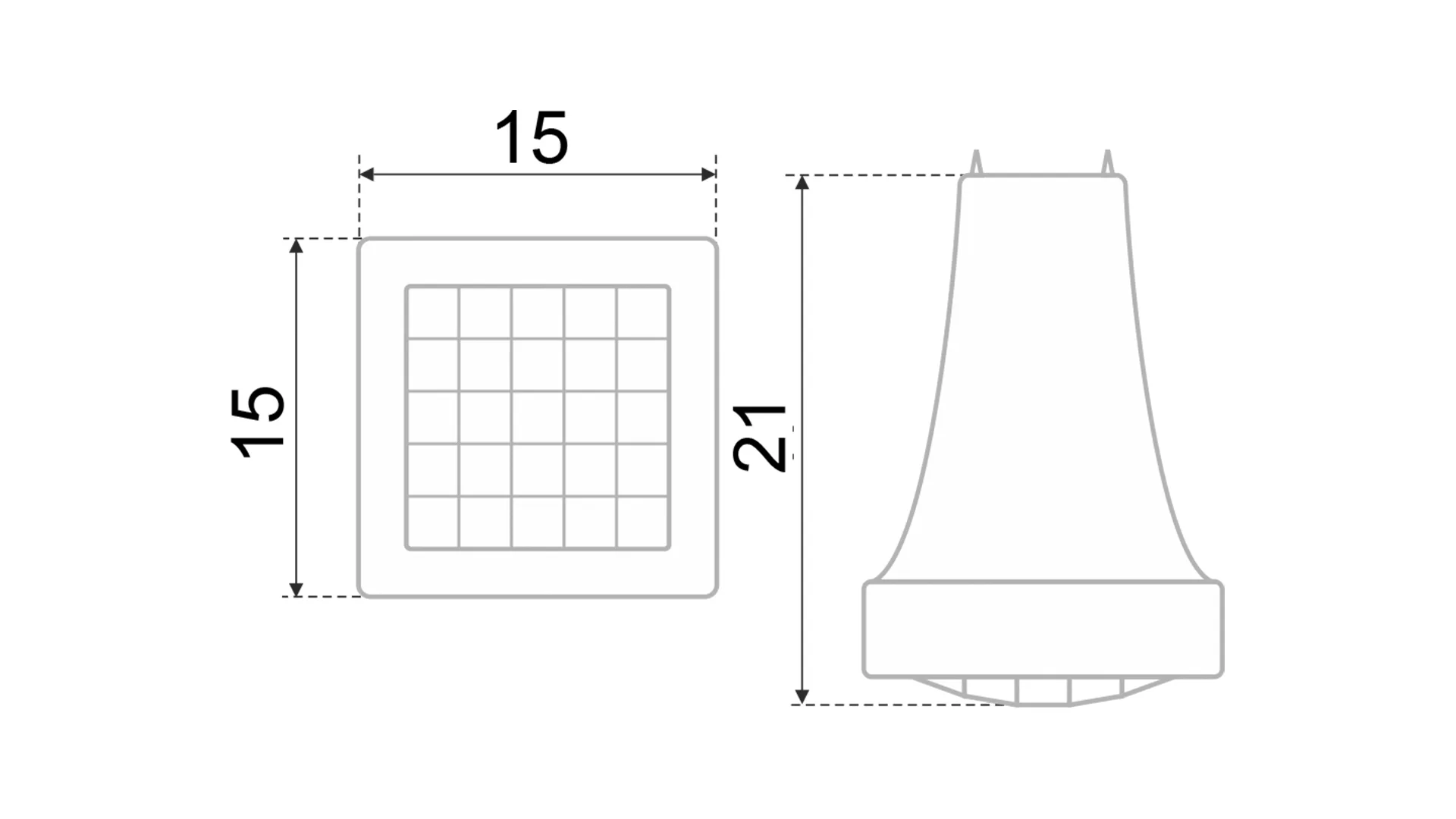 Мебельная ручка CRYSTAL RC425CP/CrW.4