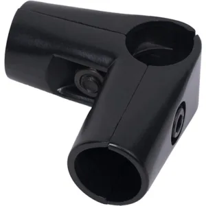 579 Соединитель трех труб д.25 черный