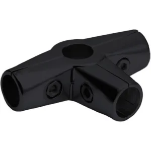 562 Соединитель четырех труб д.25 черный