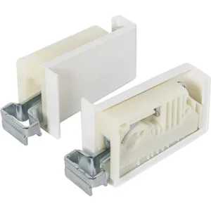 Навес кухонный регулируемый ABS PRIME пара (левый+правый) белый