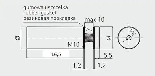 Схема монтажа держателя стекла GTV Схема монтажа держателя стекла|