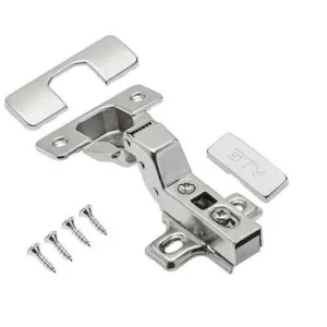 Петля GTV внутренняя с доводчиком с ответной планкой H-0 без еврошурупа CLIPON