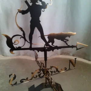 Флюгер охотник с горном