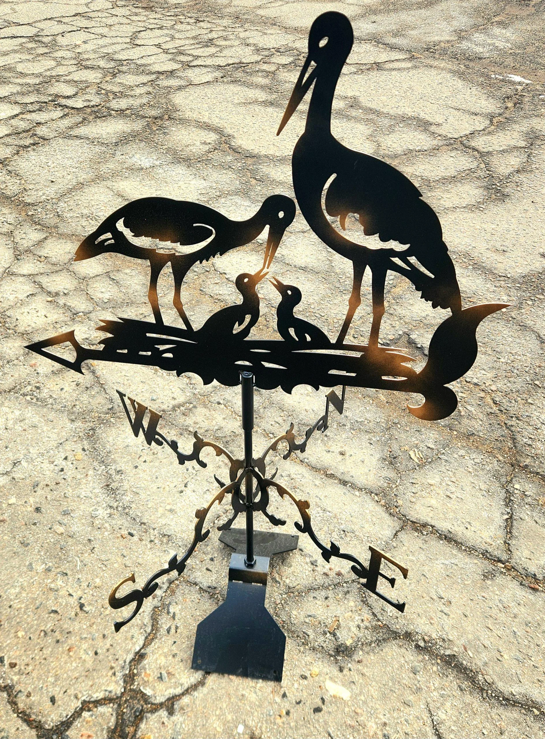 Флюгер «Аисты семья» изображение флюгера «Аисты семья»|