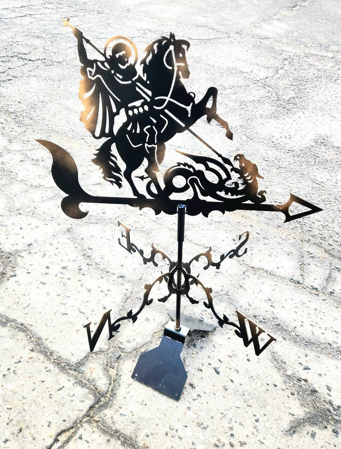 Флюгер «Георгий Победоносец» изображение флюгера «Георгий Победоносец»