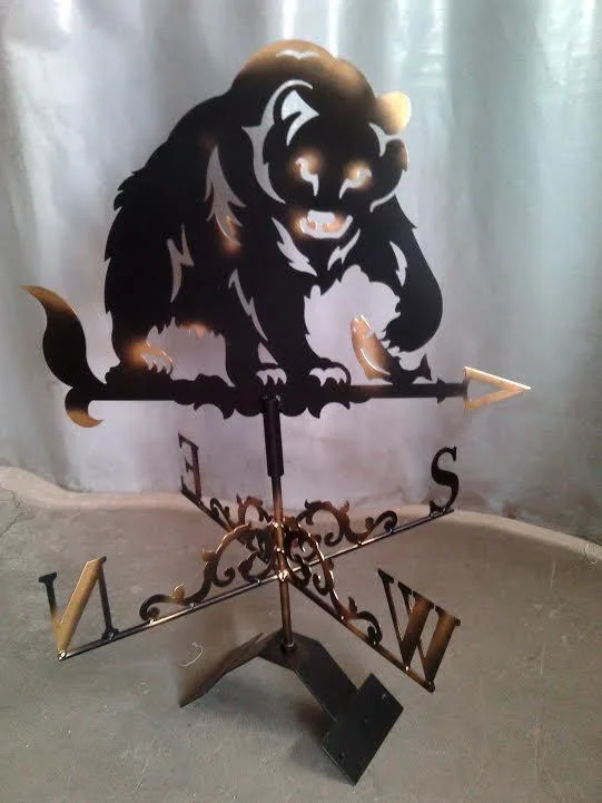 Флюгер «Медведь с рыбкой» купить в Минске, цена в Беларуси Флюгер «Медведь с рыбкой» купить в Минске, цена в Беларуси