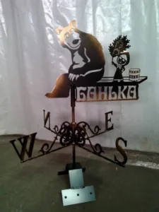 Флюгер банька
