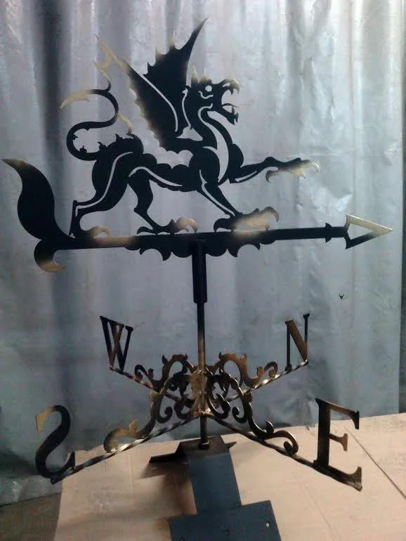 Флюгер-дракон изображение флюгера-дракона|