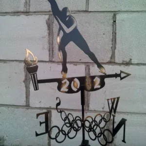 Флюгер конькобежец