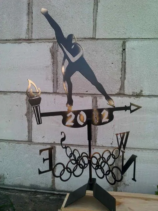 Флюгер «Конькобежец» изображение флюгера «Конькобежец»|