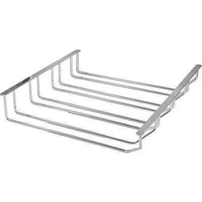 Стильный держатель бокалов для кухни и бара изображение хромированного аксессуара для бара |