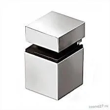 Стеклянная полка с полкодержателем GTV GS02. Изображение стеклянной полки с полкодержателем