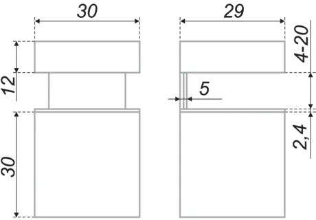 Регулировочный винт полкодержателя. Изображение регулировочного винта