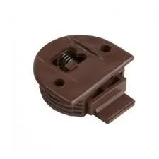 Пластиковый верхний ролик для купе коричневого цвета Изображение пластикового ролика в коричневом цвете