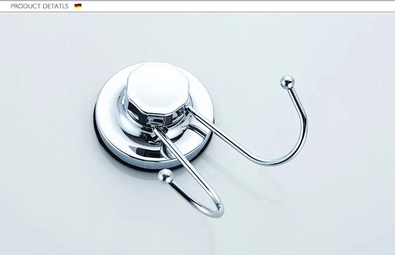 Крючок для ванной Ledeme L3705-2 на присоске. Изображение крючка для ванной Ledeme L3705-2 на присоске