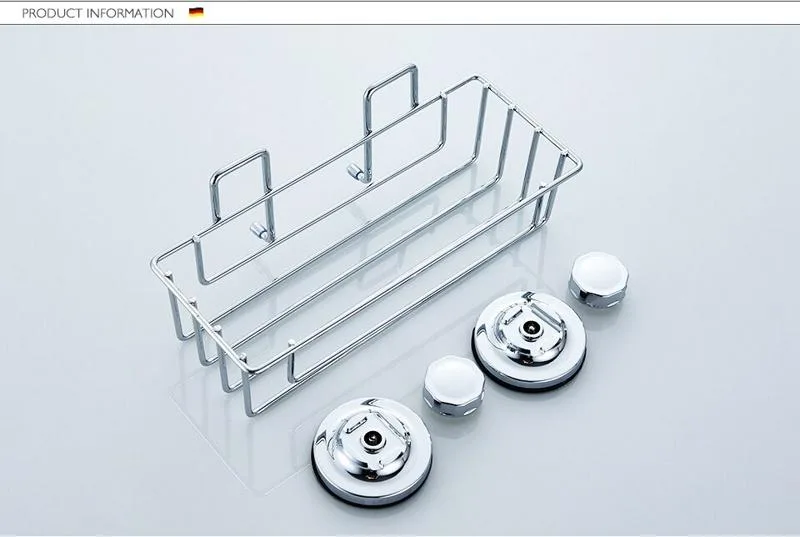 Полка для ванной Ledeme L3728 на присосках