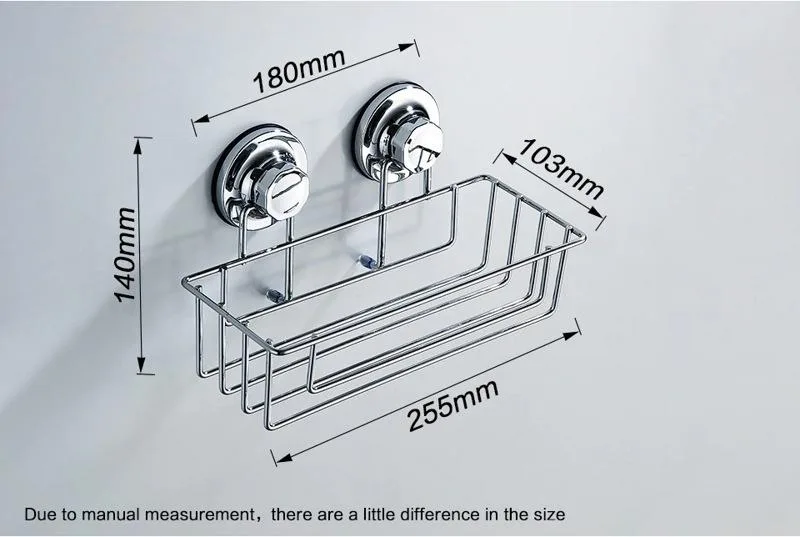 Полка для ванной Ledeme L3728 на присосках