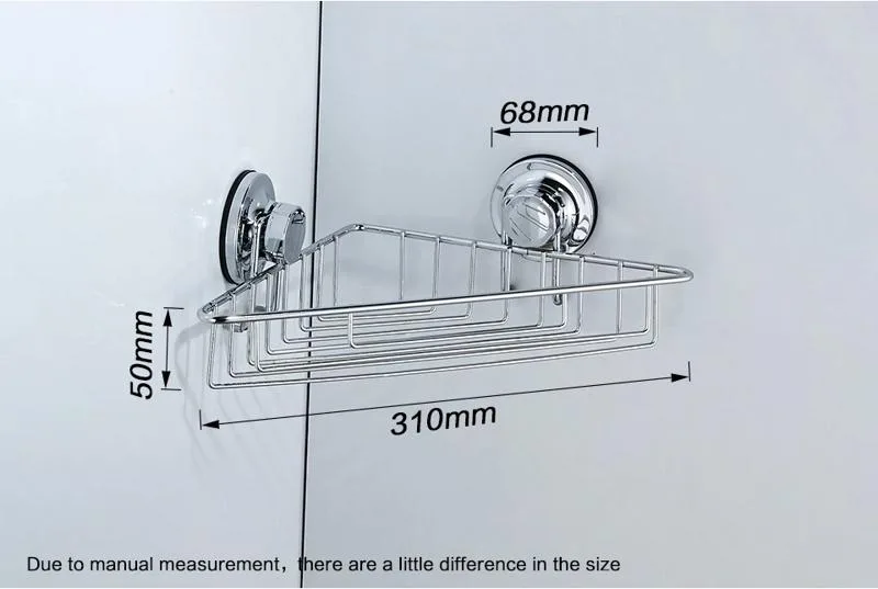 Полка для ванной Ledeme L3728-1 на присосках