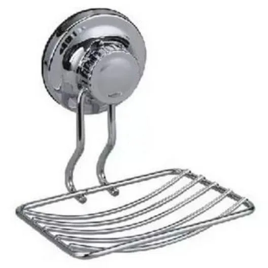 Мыльница на присоске крупным планом. Крупный план мыльницы с присоской