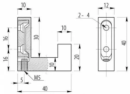 Настенные крючки для одежды GTV K2201. Несколько крючков для одежды на стене