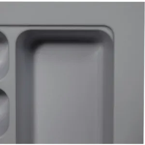 Лоток вкладыш для столовых приборов 500 BASIC 435*485 серый