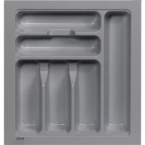 Лоток вкладыш для столовых приборов 500 BASIC 435*485 серый