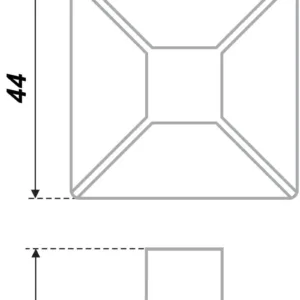 Мебельная ручка RC514DB/Br.4