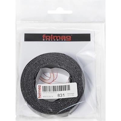 Кромка меламиновая самоклеящаяся антрацит FOLMAG, 5 пог. м Кромка меламиновая самоклеящаяся антрацит FOLMAG, 5 пог. м