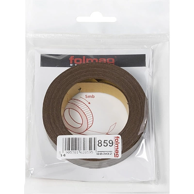 Кромка меламиновая самоклеящаяся FOLMAG, дуб кофейный урбан, 5 пог. м. Кромка меламиновая самоклеящаяся FOLMAG, дуб кофейный урбан, 5 пог. м.