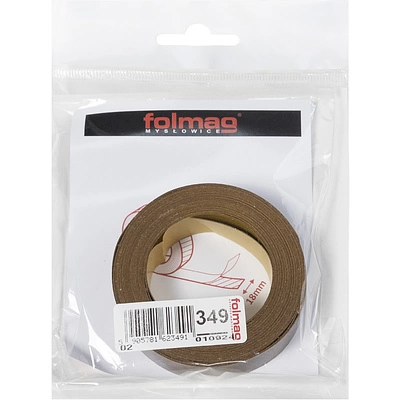Кромка меламиновая самоклеящаяся орех средний (349) FOLMAG, 5 пог. м. Кромка меламиновая самоклеящаяся орех средний (349) FOLMAG, 5 пог. м.