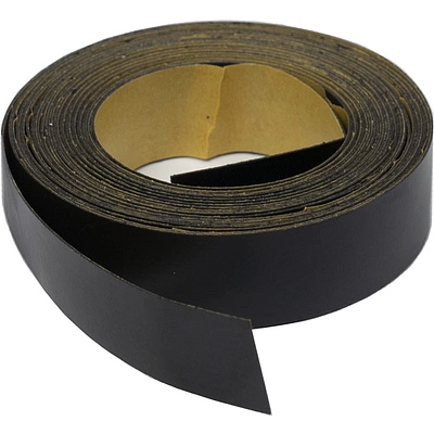 Кромка меламиновая самоклеящаяся FOLMAG, чёрный гладкий, 5 пог. м. Кромка меламиновая самоклеящаяся FOLMAG, чёрный гладкий, 5 пог. м.