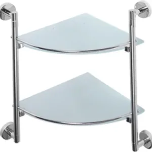 Полка для ванной Ledeme L1707-2 стекло