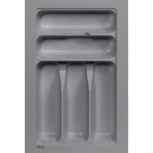 Лоток вкладыш для столовых приборов 400 BASIC 315*485 серый