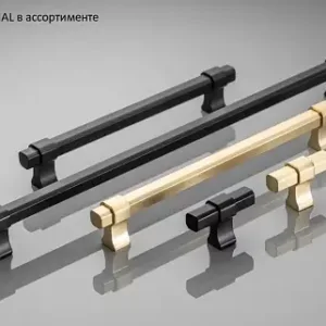 Мебельная ручка GTV IMPERIAL чёрный матовый