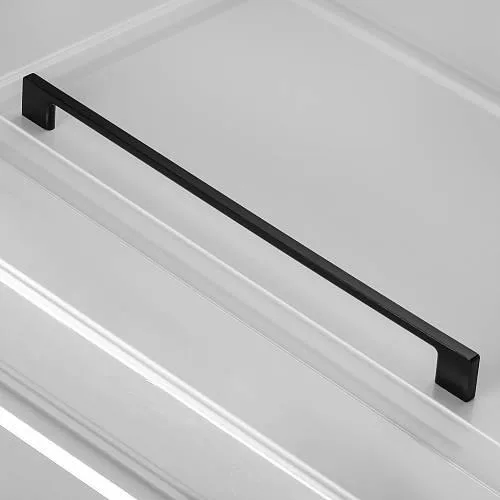 Крупный план мебельной ручки GTV UZ-819 Крупный план ручки|