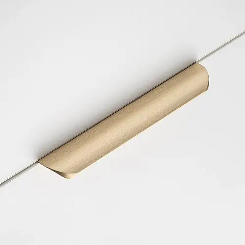 Ручка торцевая GTV HEXA светлое золото браш, купить в Минске, цена в Беларуси