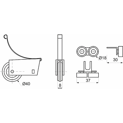 Монтаж раздвижной системы СЕНАТОР Процесс монтажа раздвижной системы —
