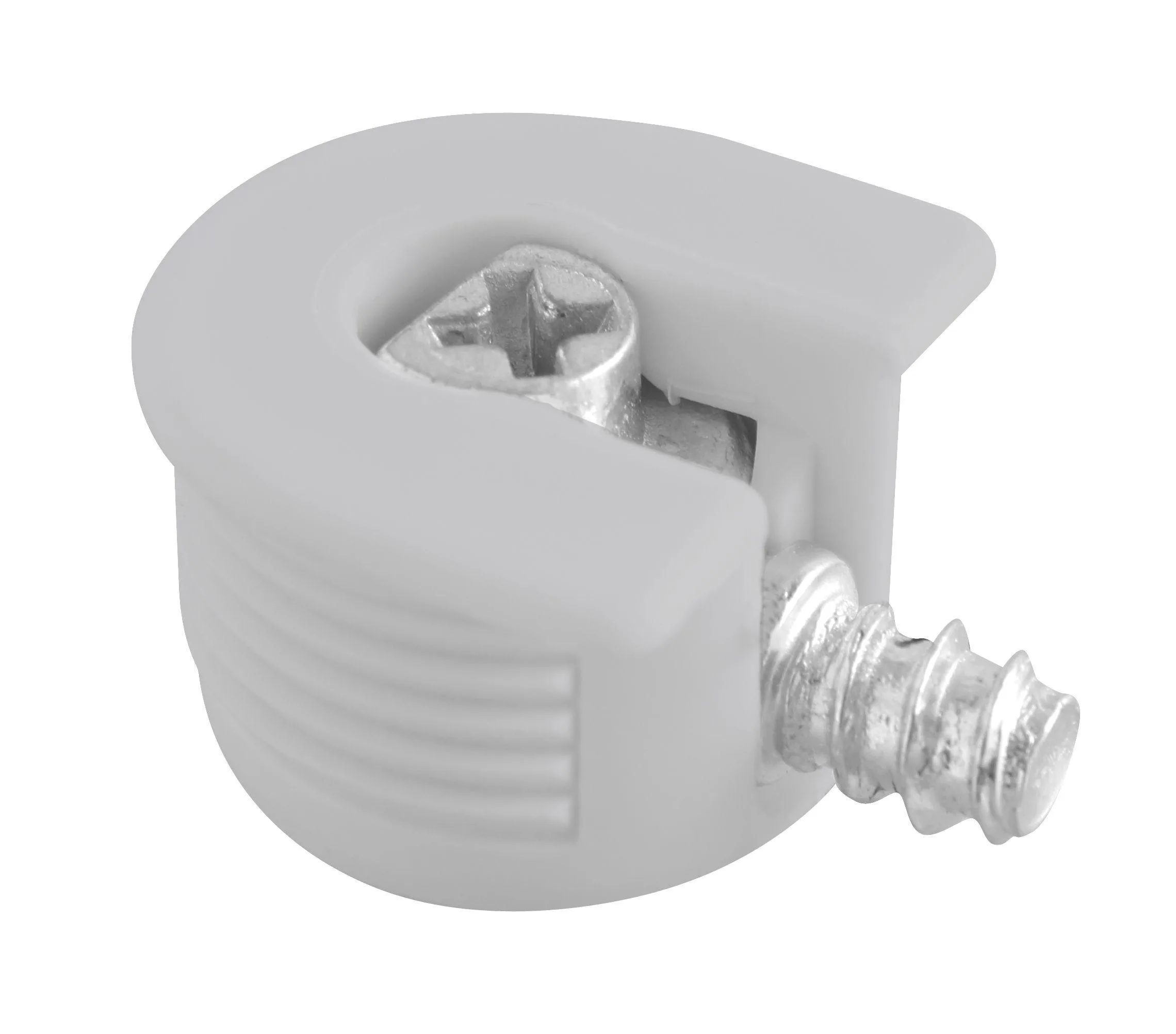 Полка на эксцентриковой стяжке. изображение полки, собранной с использованием эксцентриковой стяжки