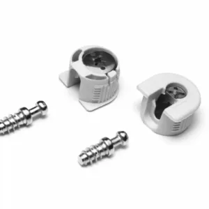 Эксцентрик быстрого монтажа белый